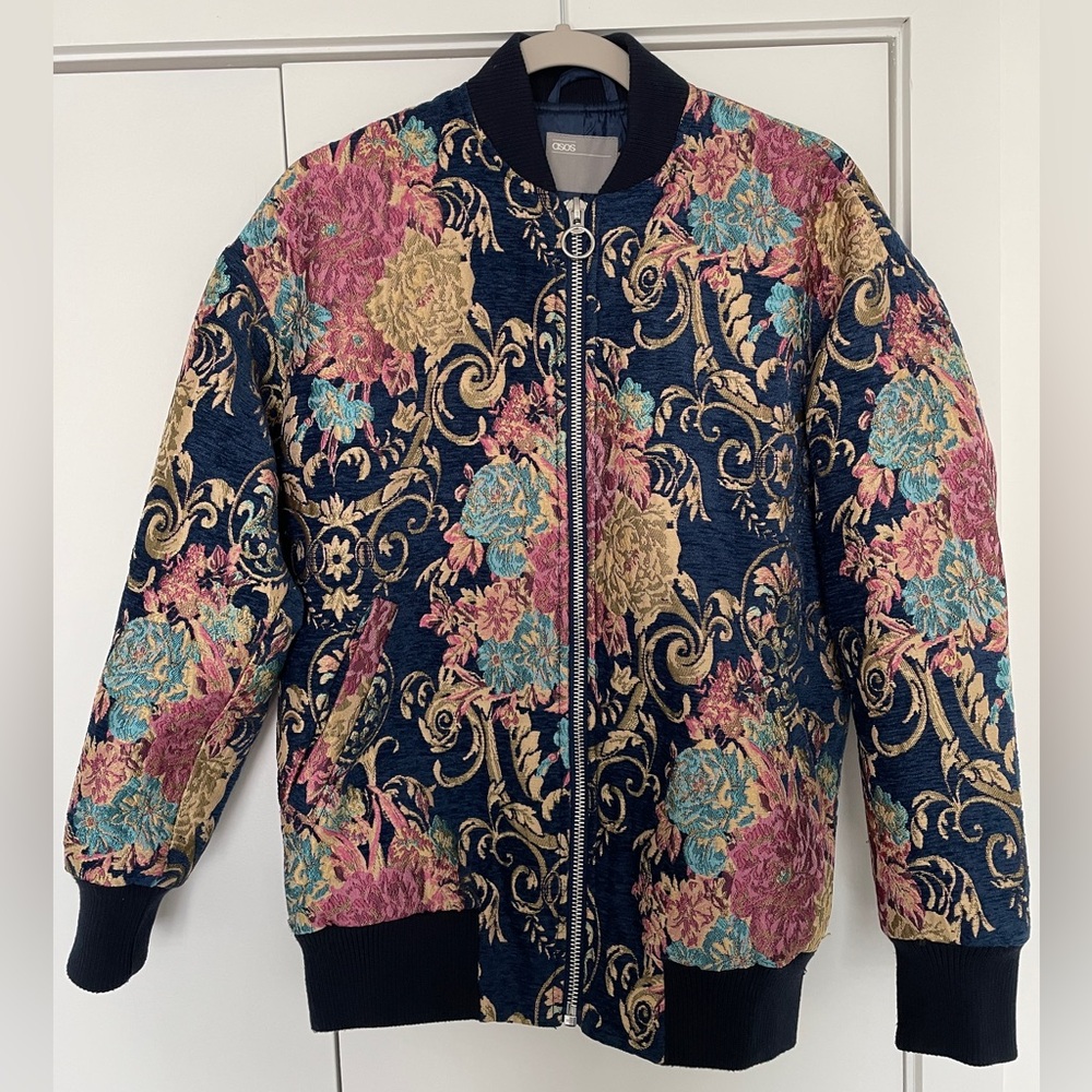 Embroidered Floral Jacket